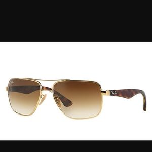Gold and Tortoise Ray-Ban